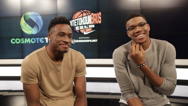 AntetokounBros στην Cosmote TV, νέα εφημερίδα στα περίπτερα
