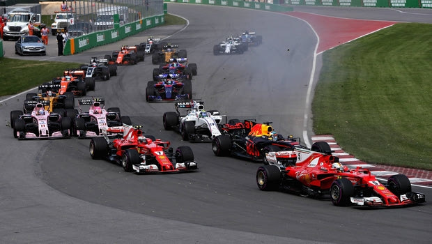 F1: Το πρόγραμμα του 2018