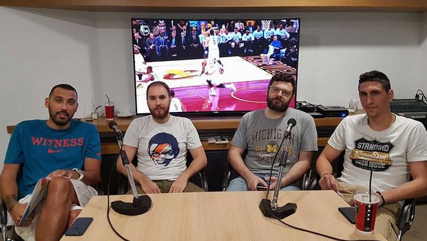Η μπασκετοσυζήτηση με τον Σίμτσακ και τον Λαρεντζάκη