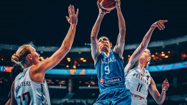 Τέταρτη η Εθνική Γυναικών, 78-45 από το Βέλγιο