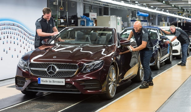 H Mercedes E-Class Cabriolet μπήκε στην παραγωγή