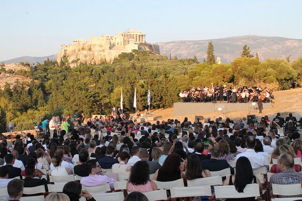 Στην Πνύκα η Τελετή Εναρξης της 57ης Διεθνούς Συνόδου για Νέους Μετέχοντες