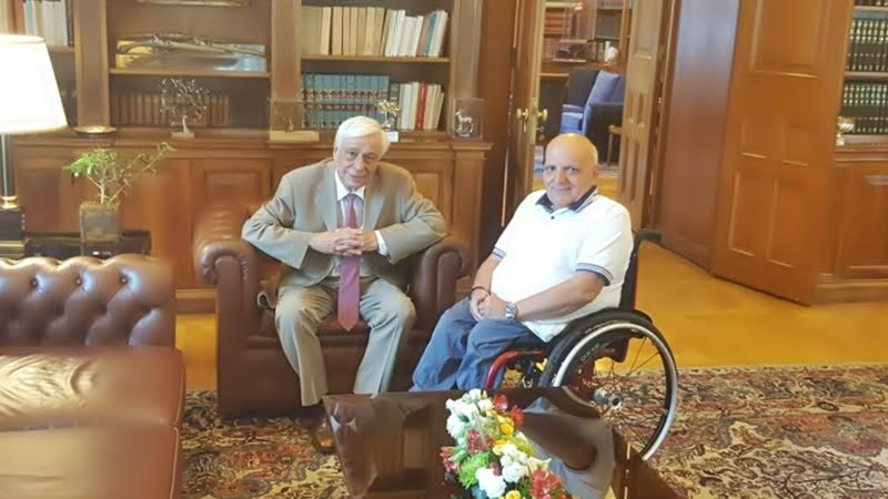 Τον Πρόεδρο της Δημοκρατίας επισκέφθηκε ο Γιώργος Φουντουλάκης