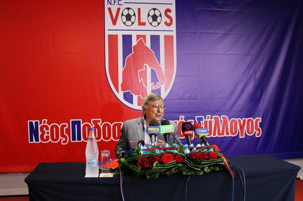 Βόλος, η νέα ομάδα του Τάκη Γκώνια