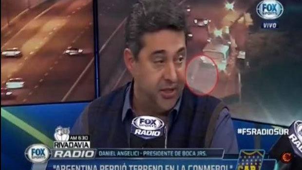 Ληστεία σε live συνέντευξη του προέδρου της Μπόκα Τζούνιορς!