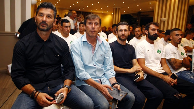 Το backstage από την παρουσίαση της φανέλας του Παναθηναϊκού