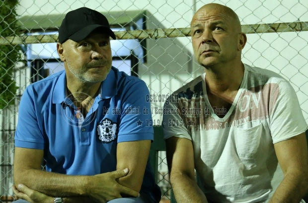 Προπόνηση με τον βοηθό του Ανιγκό στον Λεβαδειακό