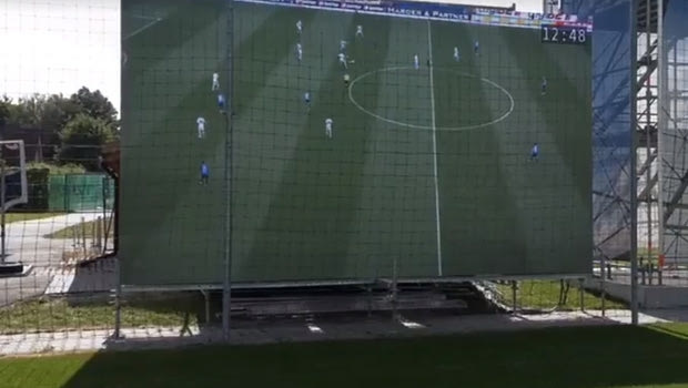 Προπόνηση μέσω videowall και iPad η Χόφενχαϊμ