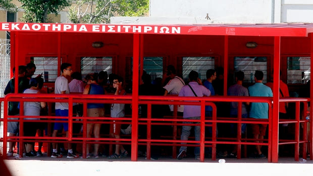 Ουρές για ένα εισιτήριο του Ολυμπιακός – Παρτίζαν