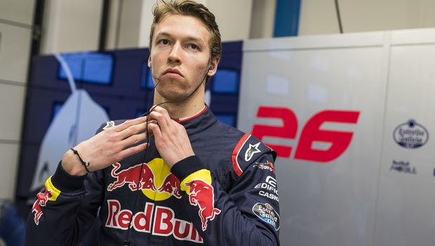 Άλλοι δύο πόντοι ποινής για τον Kvyat