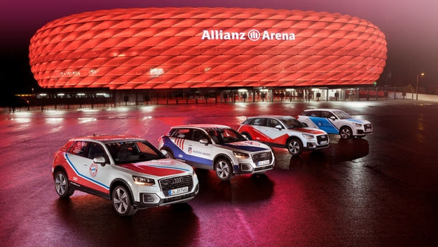 Η Audi παίζει… μπάλα