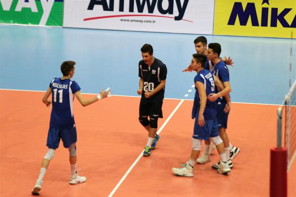EuroVolleyU17M: Ήττα από Τουρκία και με Λευκορωσία για τις θέσεις 5-8