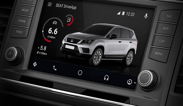 Πρωτιά της Seat με εφαρμογή Android Auto στο Play Store