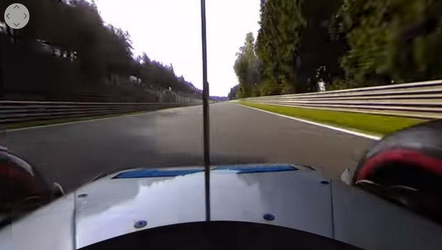 Τρομερό onboard 360 βίντεο από το Σπα!