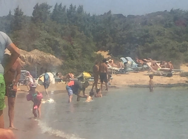 Οι οικογενειακές διακοπές του Διαμαντίδη στην Πάρο
