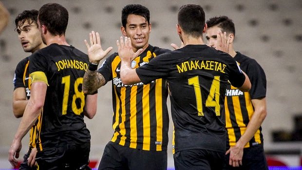 Με περίπατο στην κορυφή η ΑΕΚ, 4-0 την ΑΕΛ