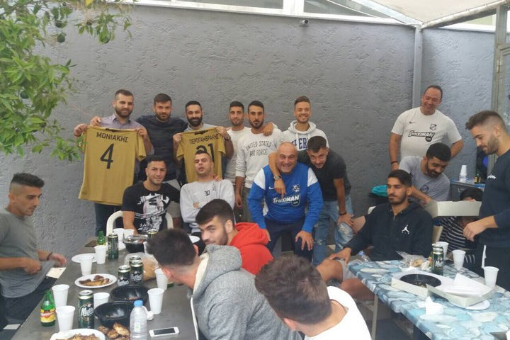Το γλέντησαν με την ψυχή τους οι παίκτες του ΟΦΗ