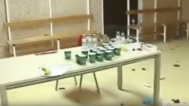 Πώς άφησε τα αποδυτήρια της Μούρθια η αποστολή της Μπαρτσελόνα