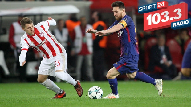 Έτσι μετέδωσε ο Sport24 Radio 103,3 το Ολυμπιακός – Μπαρτσελόνα