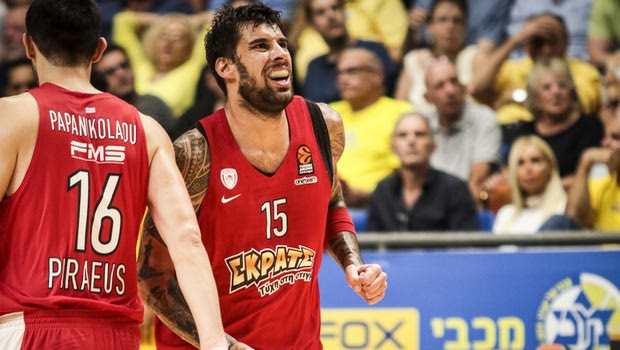 Ο Πρίντεζης υπέγραψε το 3 στα 3 του Ολυμπιακού στην EuroLeague