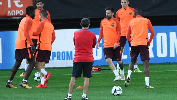 Το Sport24.gr στην προπόνηση της Μπαρτσελόνα