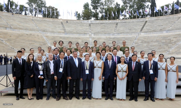 Τα συγχαρητήρια του Τόμας Μπαχ για την Τελετή Αφής της Ολυμπιακής Φλόγας