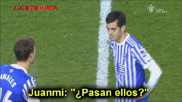 Παίκτης της Σοθιεδάδ δεν ξέρει με ποιο σκορ αποκλείεται η ομάδα του!