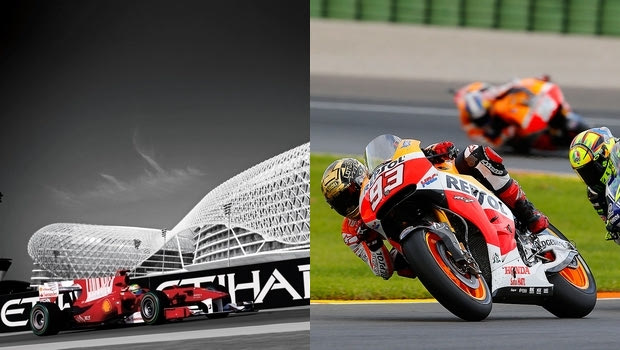 Ταξίδι στη Formula 1 ή στο MotoGP; Βαλένθια ή Άμπου Ντάμπι;