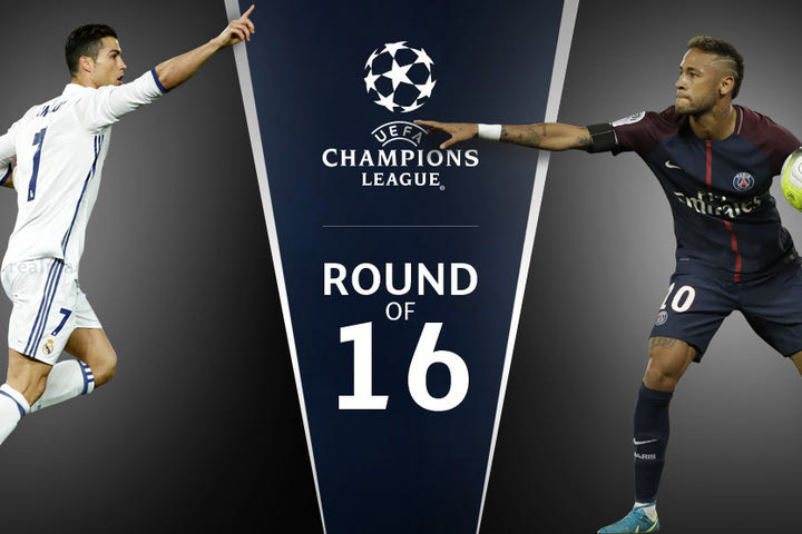 Τα ζευγάρια των “16” του Champions League