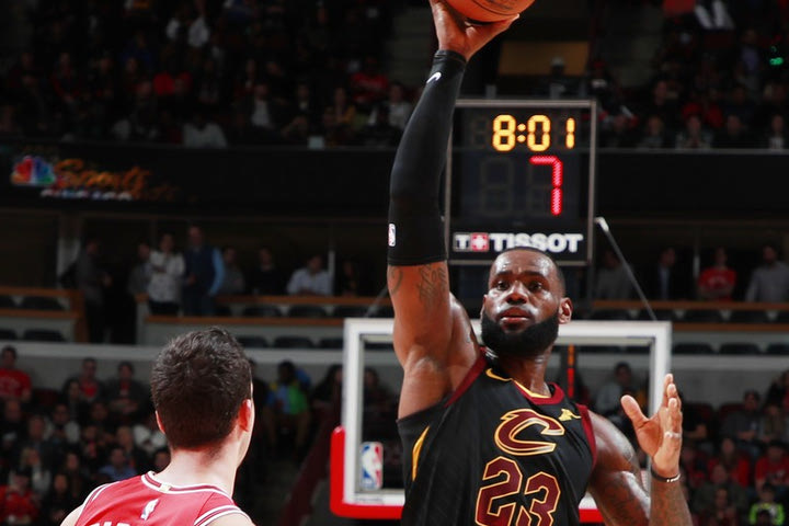Ο LeBron James μιμήθηκε τον Jordan στο Chicago!