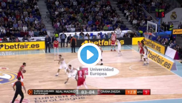 VIDEO: Το μεγάλο τρίποντο του Πέρο Άντιτς στη Μαδρίτη