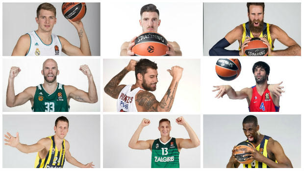Τα αστέρια της EuroLeague ψήφισαν τους κορυφαίους για το 2017