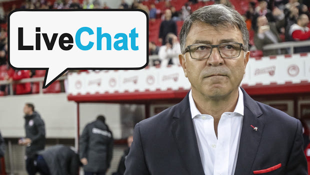 Live Chat για τον Ολυμπιακό