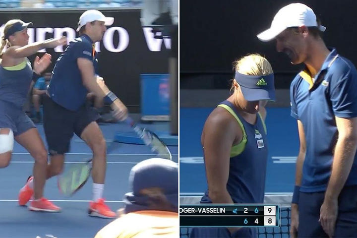Απίστευτη γκάφα σε match point στο μεικτό!