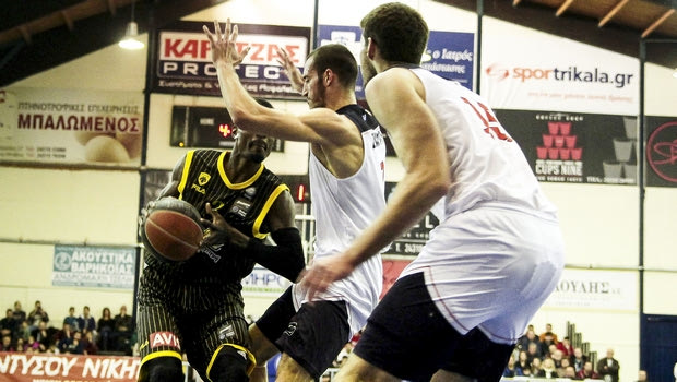 Έπαιξε όσο χρειαζόταν η ΑΕΚ, 82-71 τα Τρίκαλα
