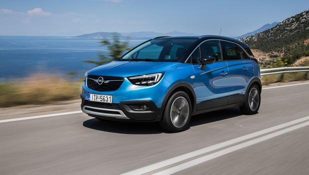 Καλύτερο στις δοκιμές πρόσκρουσης το Opel Crossland Χ