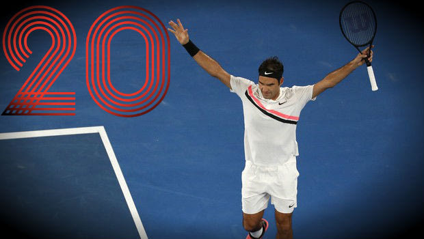 Ο “Βασιλιάς” Φέντερερ έφτασε τα 20 Grand Slam!