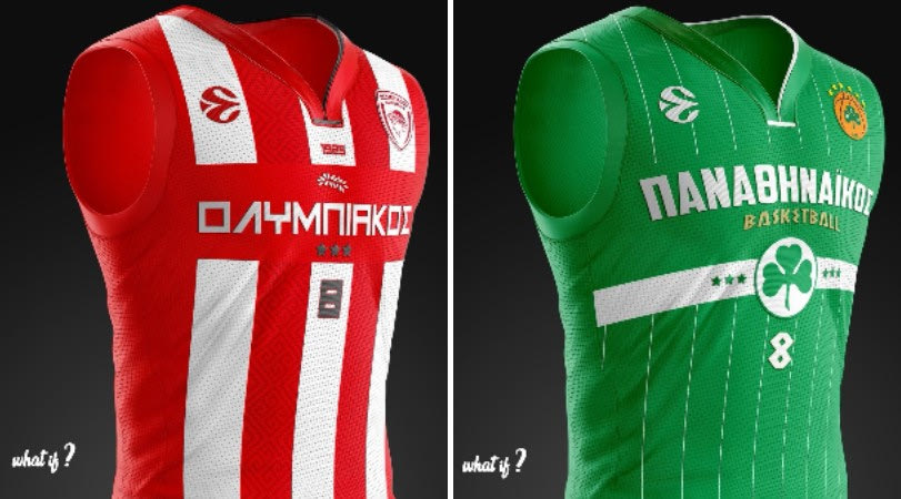 To εκπληκτικό redesign των εμφανίσεων έξι ομάδων της EuroLeague