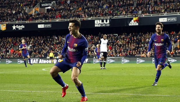 Στον τελικό του Copa del Rey η Μπαρτσελόνα, 2-0 τη Βαλένθια