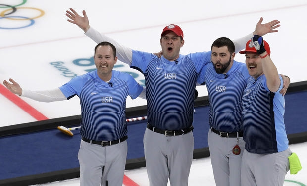 Χρυσό οι Ηνωμένες Πολιτείες στο curling ανδρών