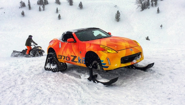 Nissan 370ZKI με ερπύστριες