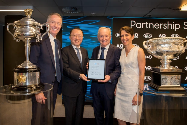 H Kia χορηγός του Australian Tennis Open
