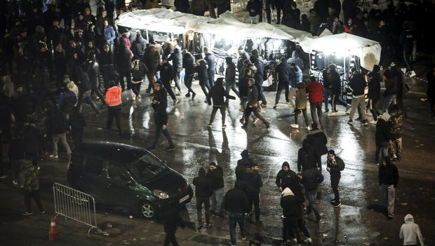 Σοβαρά επεισόδια έξω από τα αποδυτήρια!