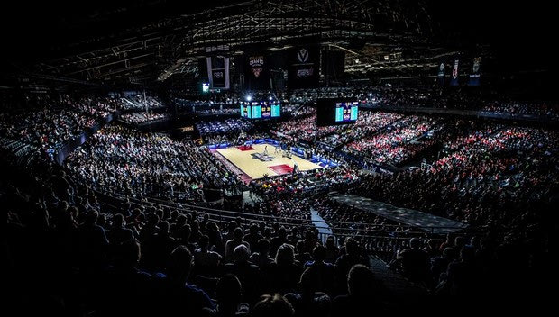BCL Final Four: Εκπληκτικές εικόνες από το κατάμεστο Sportpaleis