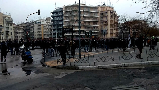 Στο Υπουργείο Μακεδονίας Θράκης οπαδοί του ΠΑΟΚ