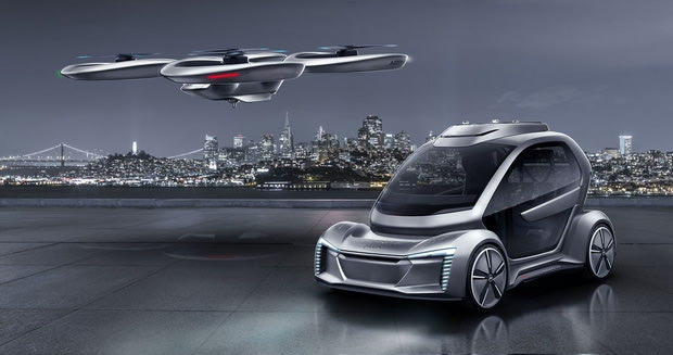 Αυτοκίνητο – drone από Audi, Italdesign και Airbus