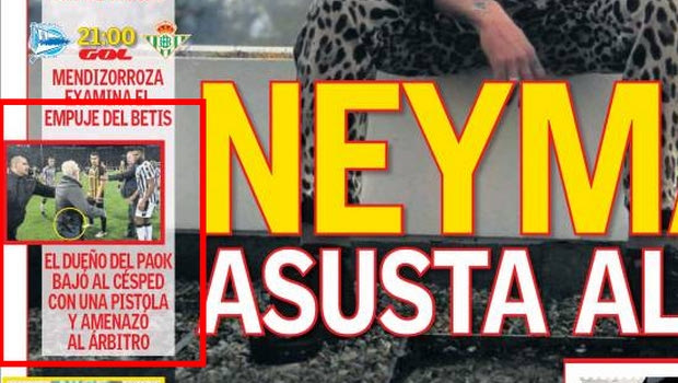 Στο πρωτοσέλιδο των “AS” και “Marca” η εισβολή του Σαββίδη!