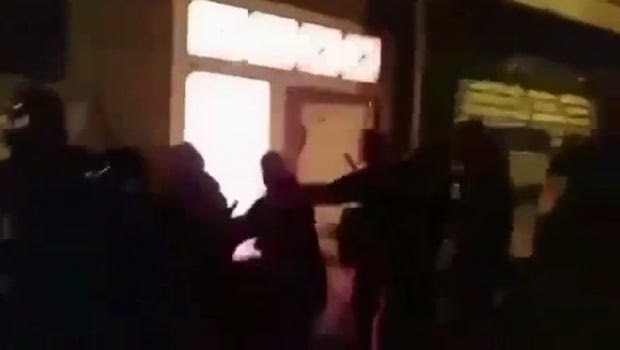 Το VIDEO με την επίθεση στο σύνδεσμο του ΠΑΟΚ