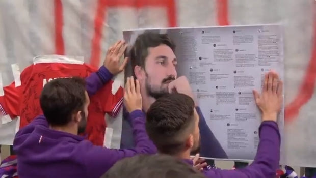 Το “αντίο” των παικτών της Φιορεντίνα στον Αστόρι