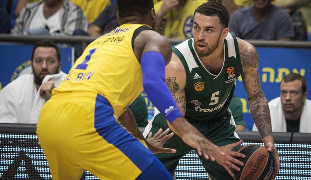 Πήρε το θρίλερ ο Παναθηναϊκός, 76-75 τη Μακάμπι Τελ Αβίβ
